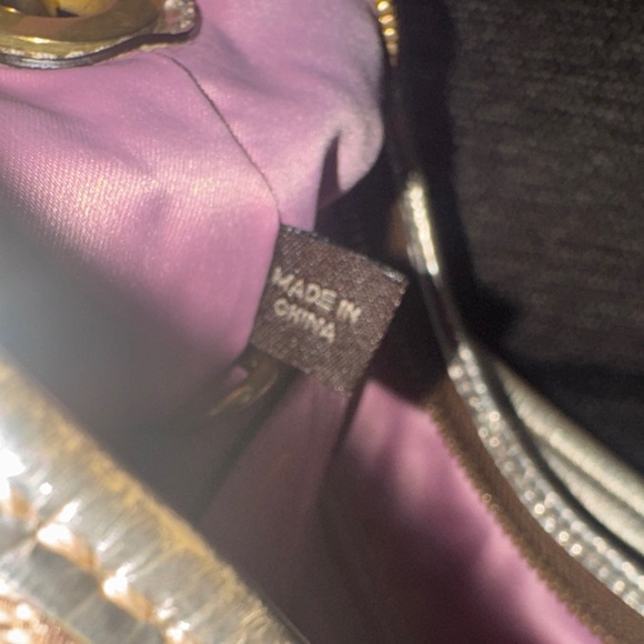 Coach Beige and Gold Shoulder Bag - Picture 10 of 10